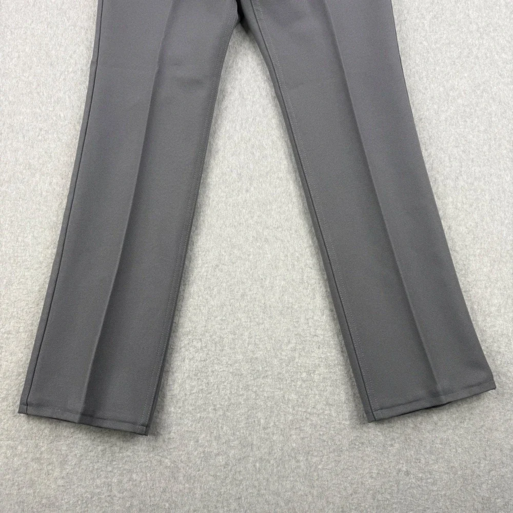 Vintage Levis‎ Pants Mens Fits 34x33 Gray 517 Sta Prest 70s Dacron Made in USA